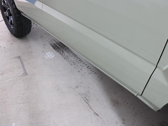 ランドクルーザープラド ＴＸ　シダーグリーンＮＥＷオールペイント　丸目ヘッドライト　内張張り替え　ＴＯＹＯＴＡロゴグリル　純正ＧＸ４７０テール　ＢＲＵＴ１６インチＡＷ　ＢＦグッドリッチＡＴ　クラシックシートカバー　ナローボディ換装（34枚目）