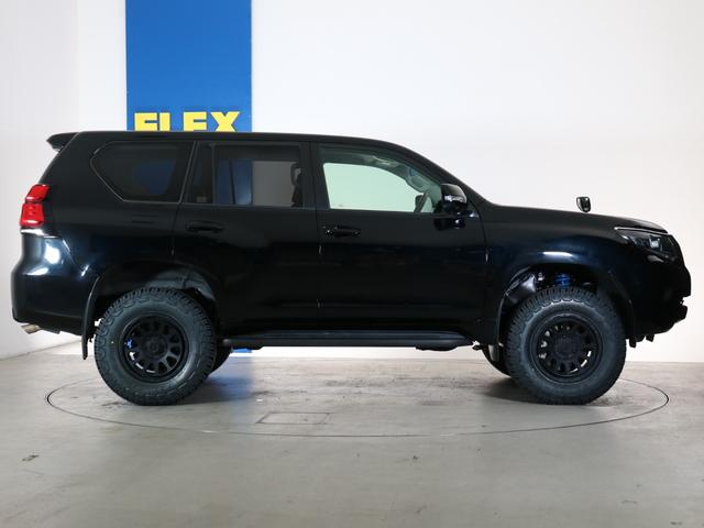 ランドクルーザープラド ＴＸ　新品リフトアップコイル　新品ヨコハマＸ－ＡＴ　２７５／７０Ｒ１７　デルタフォースＡＷ　新品ブラックレザー調シートカバー　新品ウッドコンビステアリング　純正ナビ　ＥＴＣ　バックカメラ　ドライブレコーダー（11枚目）