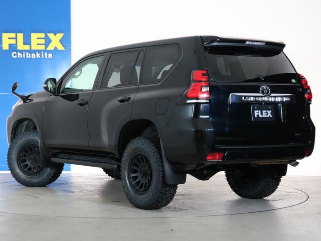 ランドクルーザープラド ＴＸ　新品リフトアップコイル　新品ヨコハマＸ－ＡＴ　２７５／７０Ｒ１７　デルタフォースＡＷ　新品ブラックレザー調シートカバー　新品ウッドコンビステアリング　純正ナビ　ＥＴＣ　バックカメラ　ドライブレコーダー（21枚目）