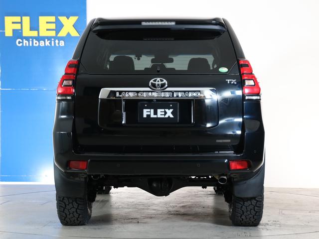 ランドクルーザープラド ＴＸ　新品リフトアップコイル　新品ヨコハマＸ－ＡＴ　２７５／７０Ｒ１７　デルタフォースＡＷ　新品ブラックレザー調シートカバー　新品ウッドコンビステアリング　純正ナビ　ＥＴＣ　バックカメラ　ドライブレコーダー（23枚目）