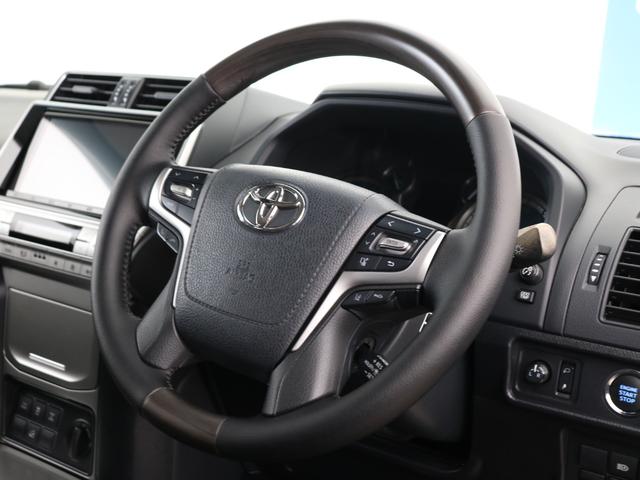 ランドクルーザープラド ＴＸ　新品リフトアップコイル　新品ヨコハマＸ－ＡＴ　２７５／７０Ｒ１７　デルタフォースＡＷ　新品ブラックレザー調シートカバー　新品ウッドコンビステアリング　純正ナビ　ＥＴＣ　バックカメラ　ドライブレコーダー（38枚目）