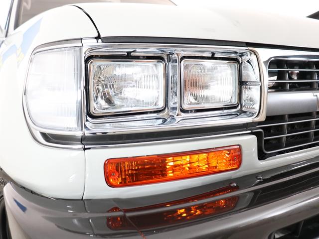 ランドクルーザー８０ ＶＸリミテッド　ＮＥＷカーキカラーペイント　ナローボディー換装　リフトアップ　角目４灯ヘッドライト　新品ジオランダーＸ－ＡＴタイヤ　新品ＤＥＡＮクロスカントリーＡＷ　オリジナルショックアブソーバー　オリジナルコイル（25枚目）