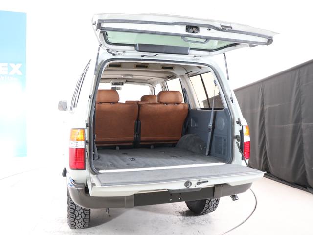 ランドクルーザー８０ ＶＸリミテッド　ＮＥＷカーキカラーペイント　ナローボディー換装　リフトアップ　角目４灯ヘッドライト　新品ジオランダーＸ－ＡＴタイヤ　新品ＤＥＡＮクロスカントリーＡＷ　オリジナルショックアブソーバー　オリジナルコイル（36枚目）