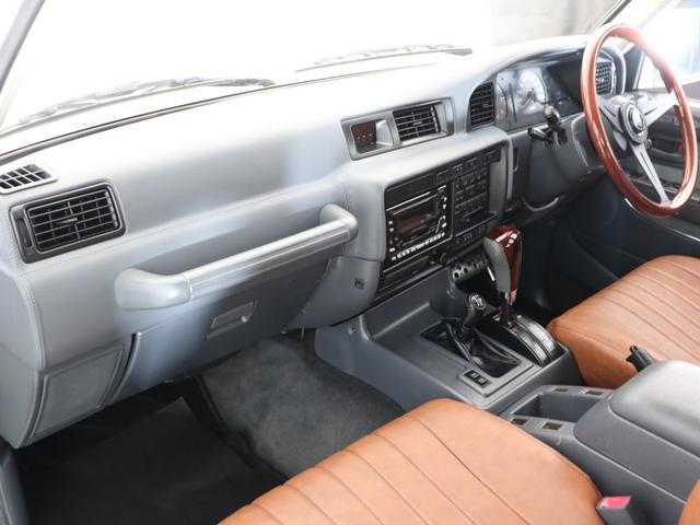 ランドクルーザー８０ ＶＸリミテッド　ＮＥＷカーキカラーペイント　ナローボディー換装　リフトアップ　角目４灯ヘッドライト　新品ジオランダーＸ－ＡＴタイヤ　新品ＤＥＡＮクロスカントリーＡＷ　オリジナルショックアブソーバー　オリジナルコイル（49枚目）