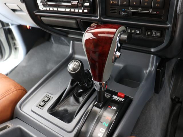 ランドクルーザー８０ ＶＸリミテッド　ＮＥＷカーキカラーペイント　ナローボディー換装　リフトアップ　角目４灯ヘッドライト　新品ジオランダーＸ－ＡＴタイヤ　新品ＤＥＡＮクロスカントリーＡＷ　オリジナルショックアブソーバー　オリジナルコイル（57枚目）