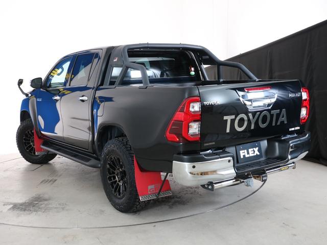 ハイラックス Z ワンオーナー 買取車両 Zグレードブラックカラー BATTLEZリフトアップ XELF・AW ジオランダーX-ATタイヤ GRスポーツバー GRマッドフラップ GRフロントアンダーカバー(36枚目)