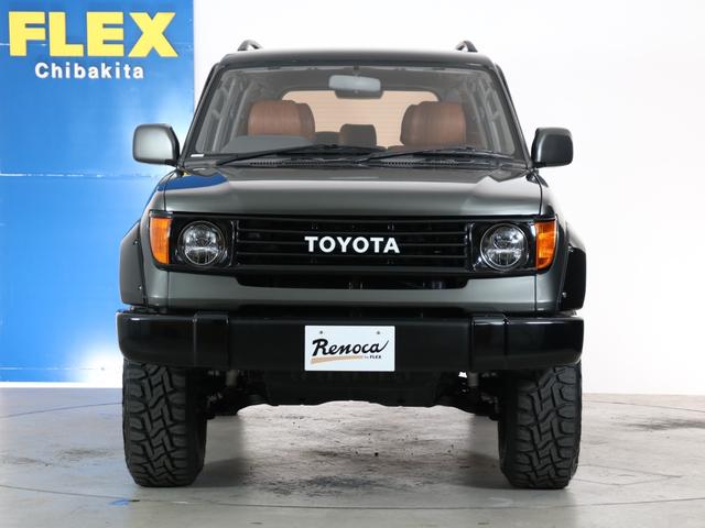 ランドクルーザープラド ＴＸリミテッド　ＲｅｎｏｃａシリーズカラーボムＮＥＷロイヤルグレーＴＯＹＯオープンカントリー（２８５／７０／Ｒ１７）マッドヴァンス１７インチＡＷＮＡＲＤＩステアリングＦＬＥＸリフトアップコイル（23枚目）