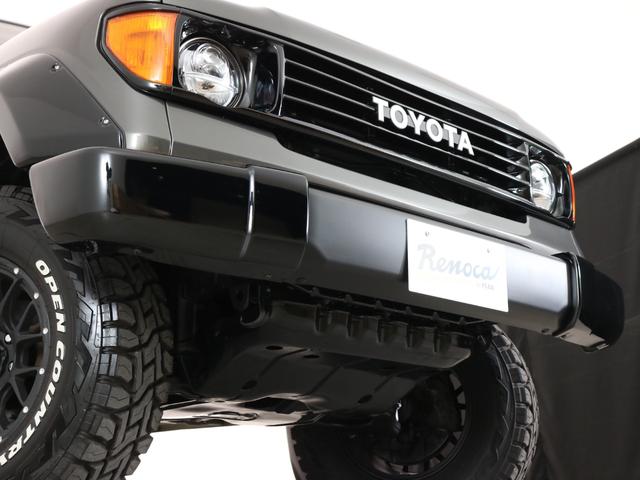 ランドクルーザープラド ＴＸリミテッド　ＲｅｎｏｃａシリーズカラーボムＮＥＷロイヤルグレーＴＯＹＯオープンカントリー（２８５／７０／Ｒ１７）マッドヴァンス１７インチＡＷＮＡＲＤＩステアリングＦＬＥＸリフトアップコイル（28枚目）