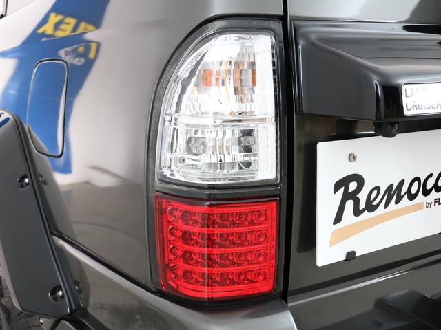 ランドクルーザープラド ＴＸリミテッド　ＲｅｎｏｃａシリーズカラーボムＮＥＷロイヤルグレーＴＯＹＯオープンカントリー（２８５／７０／Ｒ１７）マッドヴァンス１７インチＡＷＮＡＲＤＩステアリングＦＬＥＸリフトアップコイル（38枚目）