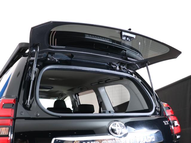ランドクルーザープラド ＴＸ　１オーナー車　２インチＵＰ　ＮＩＴＲＯ１７インチＡＷ　ＢＦＧ・Ａ／Ｔタイヤ　ＲＨＩＮＯ－ＲＡＣＫ＆バックボーンシステム　サンルーフ　寒冷地仕様　カロッツェリア９インチナビ　フリップダウンモニター（37枚目）