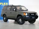 買取車両 グリーンペイント済み ナローボディー換装 丸目換装 BFグッドリッチMTタイヤ シスコAW ブラックレザーシートカバー LEDテールランプ サンルーフ ルーフレール イクリプス製ナビ ETC(21枚目)