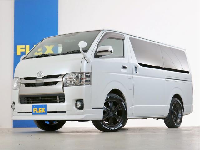 ハイエースバン スーパーＧＬ　ダークプライムＩＩ　５人乗り４ナンバー登録　ガソリン２ＷＤ　ＬＥＤテールランプ　１７インチアルミホイール　純正メモリーナビ　ドラレコ　ＥＴＣ２．０　自動防眩ミラー　ベッドキット　ダークプライムＩＩ（24枚目）