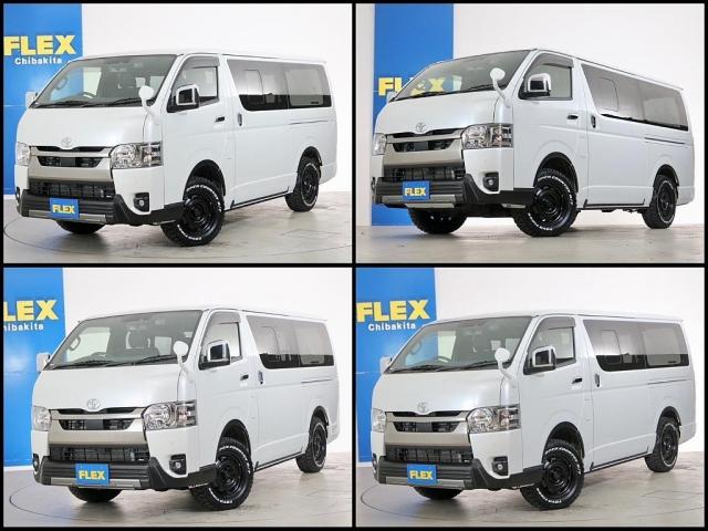 ハイエースバン スーパーGL ダークプライムII 5人乗り4ナンバー登録 ディーゼルターボ4WD 寒冷地仕様 16インチアルミホイール LEDテールランプ ドライブレコーダー デジタルインナーミラー ベッドキット ダークプライムII(4枚目)