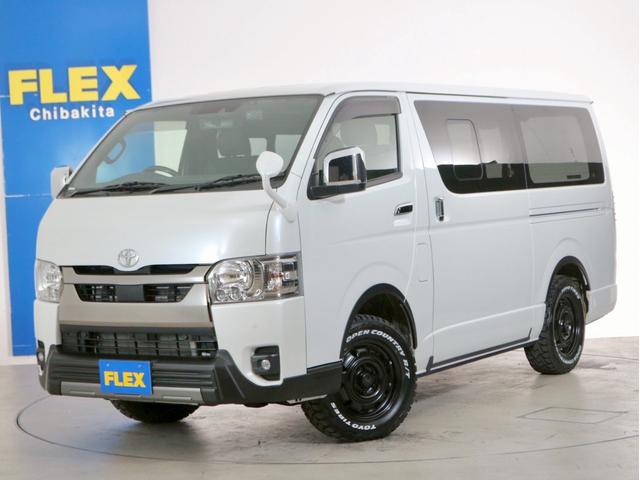 ハイエースバン スーパーGL ダークプライムII 5人乗り4ナンバー登録 ディーゼルターボ4WD 寒冷地仕様 16インチアルミホイール LEDテールランプ ドライブレコーダー デジタルインナーミラー ベッドキット ダークプライムII(21枚目)