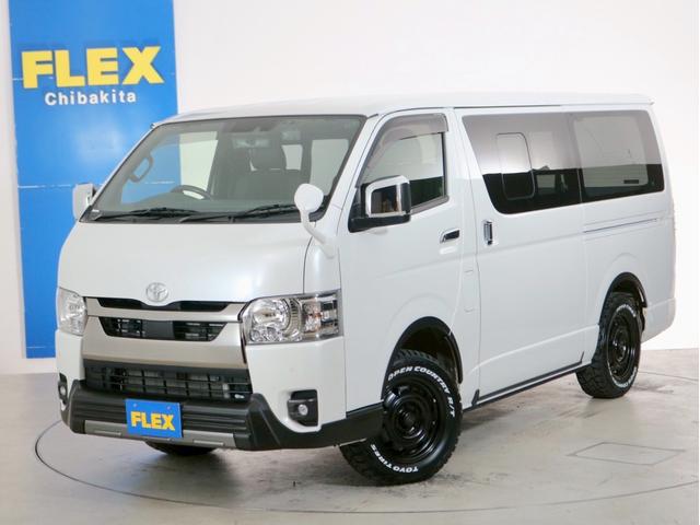 ハイエースバン スーパーGL ダークプライムII 5人乗り4ナンバー登録 ディーゼルターボ4WD 寒冷地仕様 16インチアルミホイール LEDテールランプ ドライブレコーダー デジタルインナーミラー ベッドキット ダークプライムII(25枚目)