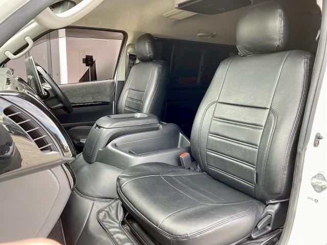 ハイエースワゴン GL ロング ファインテックツアラー 10人乗り3ナンバー登録 ガソリン2WD ファインテックツアラー ローダウン 17インチAW BIG-Xナビ 後席モニター 前後ドライブレコーダー キャプテンシート4脚(13枚目)