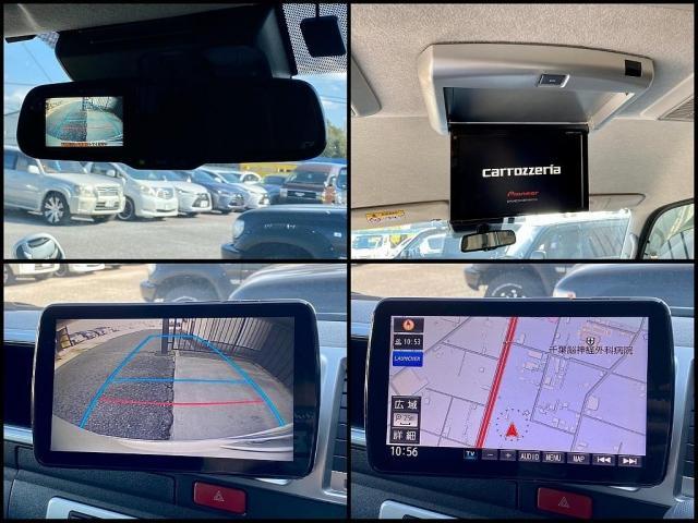 ハイエースワゴン ＧＬ　１０人乗り３ナンバー登録　ガソリン２ＷＤ　ローダウン　フロントスポイラー　１７インチアルミホイール　ベッドキット　床張り施工　９インチフローティングナビ　後席モニター　ＥＴＣ２．０（13枚目）