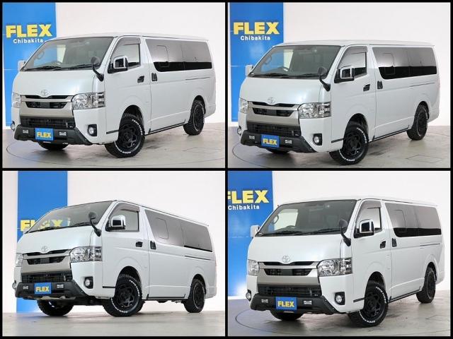 ハイエースバン スーパーGL ダークプライムII 5人乗り4ナンバー登録 ディーゼルターボ4WD 寒冷地仕様 16インチアルミホイール トヨタ純正メモリーナビ 前後ドライブレコーダー パノラミックビューモニター ETC2.0(4枚目)