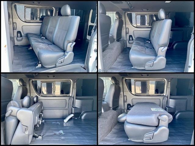 ハイエースバン スーパーGL ダークプライムII 5人乗り4ナンバー登録 ディーゼルターボ4WD 寒冷地仕様 16インチアルミホイール トヨタ純正メモリーナビ 前後ドライブレコーダー パノラミックビューモニター ETC2.0(17枚目)