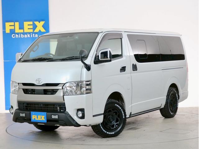ハイエースバン スーパーGL ダークプライムII 5人乗り4ナンバー登録 ディーゼルターボ4WD 寒冷地仕様 16インチアルミホイール トヨタ純正メモリーナビ 前後ドライブレコーダー パノラミックビューモニター ETC2.0(24枚目)
