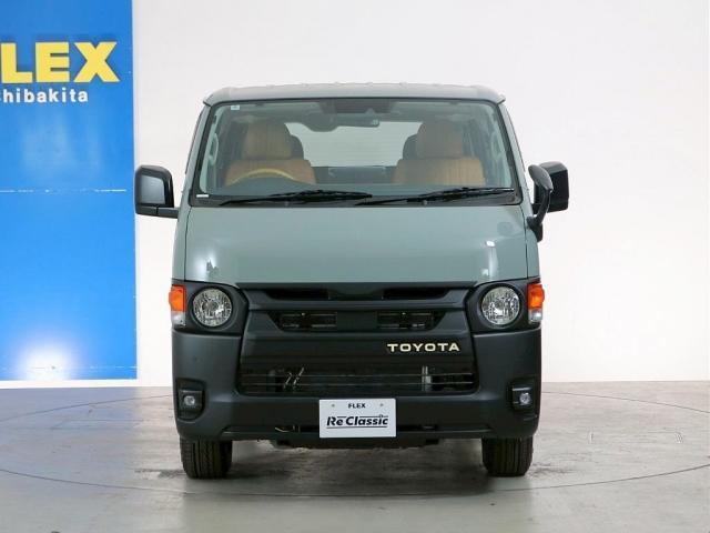 ハイエースバン ロングスーパーGL 5人乗り4ナンバー登録 ガソリン2WD アースカラーPKG 丸目フェイスチェンジ LEDテールランプ 16インチアルミホイール BIG-X11インチナビ ETC 両側パワースライドドア(8枚目)