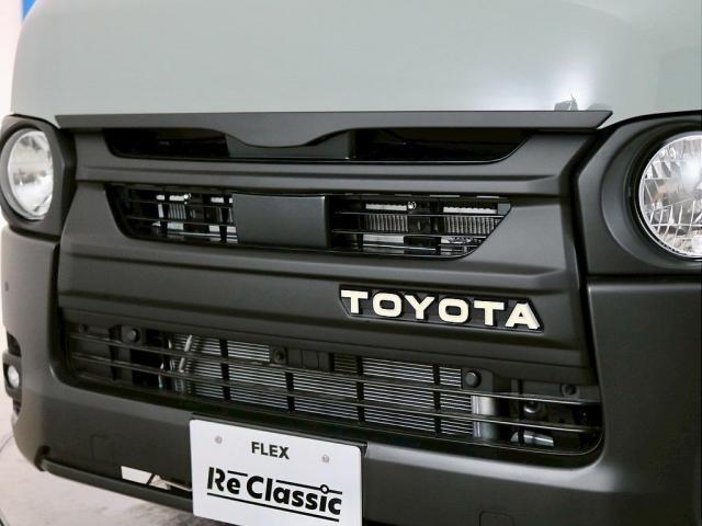 ハイエースバン ロングスーパーGL 5人乗り4ナンバー登録 ガソリン2WD アースカラーPKG 丸目フェイスチェンジ LEDテールランプ 16インチアルミホイール BIG-X11インチナビ ETC 両側パワースライドドア(15枚目)