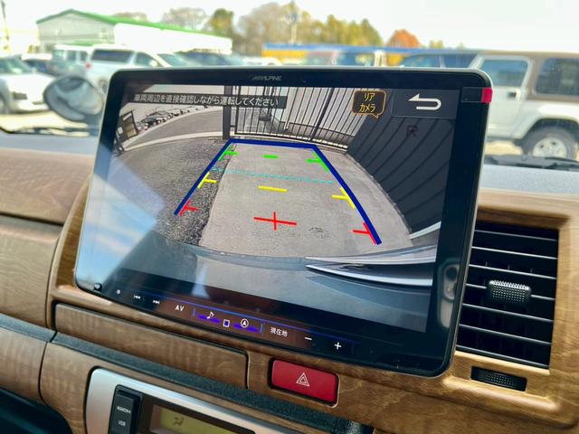 ハイエースバン ロングスーパーGL 5人乗り4ナンバー登録 ガソリン2WD アースカラーPKG 丸目フェイスチェンジ LEDテールランプ 16インチアルミホイール BIG-X11インチナビ ETC 両側パワースライドドア(26枚目)