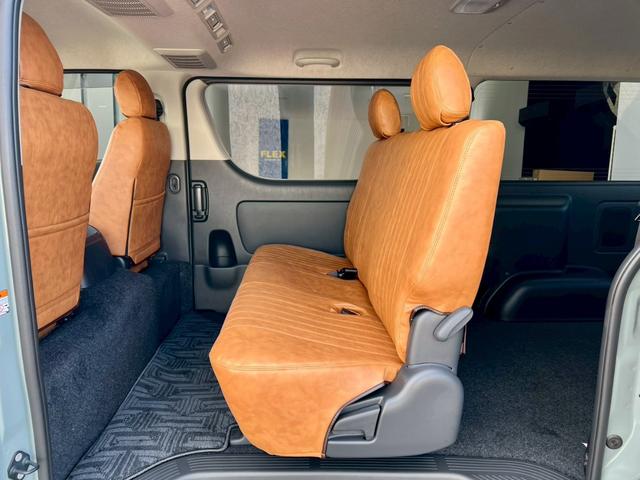 ハイエースバン ロングスーパーGL 5人乗り4ナンバー登録 ガソリン2WD アースカラーPKG 丸目フェイスチェンジ LEDテールランプ 16インチアルミホイール BIG-X11インチナビ ETC 両側パワースライドドア(30枚目)