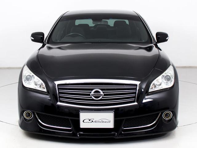 フーガ ２５０ＧＴ　（禁煙車）（ブラックフリート２０インチＡＷ）（イデアル製車高調）（純正エアロバンパー）（ブラックハーフレザー）（助手席オットマン）（ＨＤＤマルチナビ）（バックカメラ）（サイドカメラ）（オートクルーズ）（11枚目）