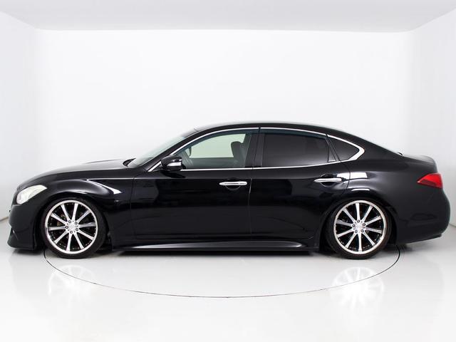 フーガ ２５０ＧＴ　（禁煙車）（ブラックフリート２０インチＡＷ）（イデアル製車高調）（純正エアロバンパー）（ブラックハーフレザー）（助手席オットマン）（ＨＤＤマルチナビ）（バックカメラ）（サイドカメラ）（オートクルーズ）（13枚目）
