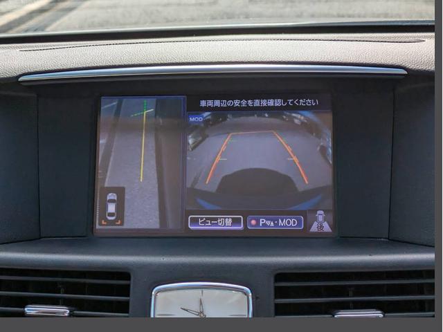 フーガハイブリッド ベースグレード　（禁煙車）（後期型）（記録簿１０枚）（アラウンドビュー）（インテリジェントクルーズ）（エマージェンシーブレーキ）（クリソナ）（ブラックハーフレザー）（助手席オットマン）（ＬＥＤライト）（ＨＤＤナビ）（36枚目）