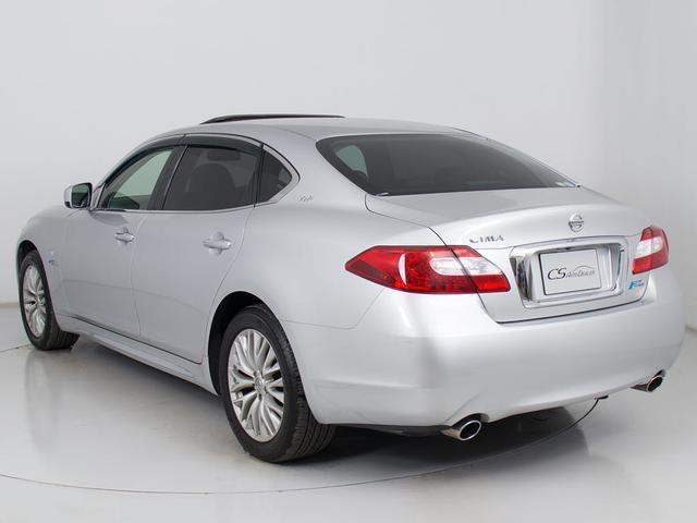 シーマ ハイブリッド VIP (禁煙車)(サンルーフ)(インテリジェントクルーズ)(エマージェンシーブレーキ)(黒本革)(オットマン)(後席コントロールパネル)(シートヒーター)(エアシート)(HDDナビ)(Bluetooth)(16枚目)