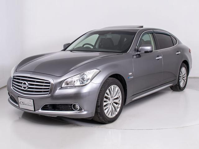 シーマ ハイブリッド VIP (禁煙車)(ワンオーナー)(サンルーフ)(BOSEサウンドスピーカー)(インテリジェントクルーズ)(後席コントロールパネル)(エアシート)(シートヒーター)(HDDマルチナビ)(Bluetooth)(12枚目)