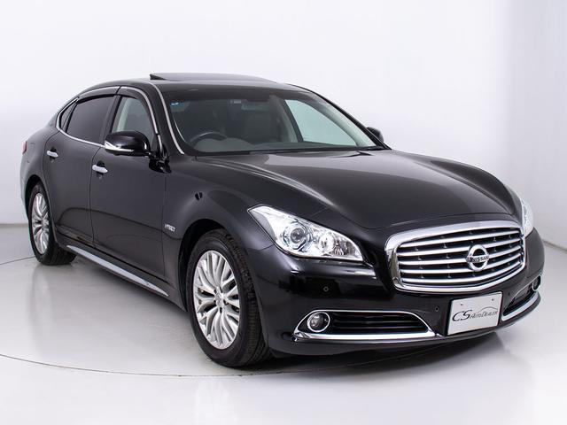 シーマ ハイブリッド VIP G (禁煙車)(ワンオーナー)(後期型)(BOSEサウンド)(リアエンター)(エマージェンシーブレーキ)(インテリジェントクルーズ)(アラウンドビュー)(黒本革)(オットマン)(クリアランスソナー)(19枚目)