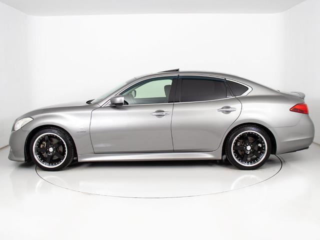 フーガハイブリッド ベースグレード　（オートサロンＶｅｒ新品特注本革シート）（サンルーフ）（１９インチＡＷ）（純正エアロバンパー）（ダウンサス）（インテリジェントクルーズ）（エマージェンシーブレーキ）（助手席オットマン）（ＨＤＤナビ）（14枚目）