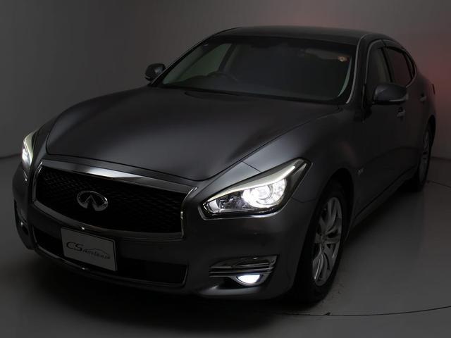 フーガハイブリッド ベースグレード　（禁煙車）（後期型）（記録簿１０枚）（アラウンドビュー）（インテリジェントクルーズ）（エマージェンシーブレーキ）（クリソナ）（ブラックハーフレザー）（助手席オットマン）（ＬＥＤライト）（ＨＤＤナビ）（22枚目）