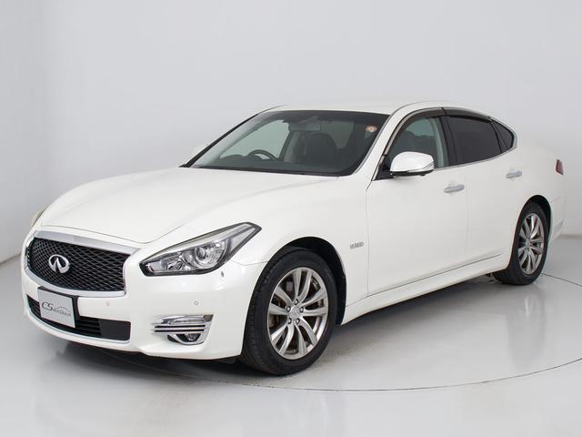 フーガハイブリッド ベースグレード　（後期型）（アラウンドビュー）（インテリジェントクルーズ）（エマージェンシーブレーキ）（クリアランスソナー）（ブラックハーフレザー）（助手席オットマン）（ＬＥＤヘッドライト）（ＨＤＤマルチナビ）（12枚目）