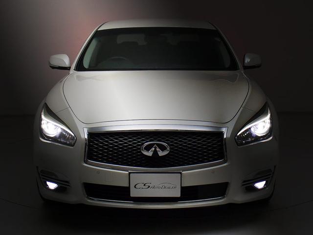 フーガハイブリッド ベースグレード　（後期型）（アラウンドビュー）（インテリジェントクルーズ）（エマージェンシーブレーキ）（クリアランスソナー）（ブラックハーフレザー）（助手席オットマン）（ＬＥＤヘッドライト）（ＨＤＤマルチナビ）（17枚目）