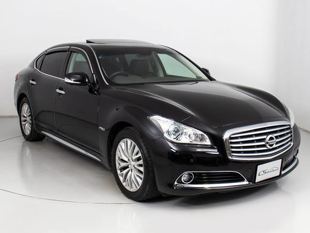 シーマ ハイブリッド　ＶＩＰ　Ｇ　（禁煙車）（記録簿２２枚）（サンルーフ）（リアエンターシステム）（ＢＯＳＥサウンド）（黒本革シート）（エアシート）（シートヒーター）（ＨＤＤナビ）（アラウンドビューモニタ）（エマージェンシーブレーキ）（20枚目）