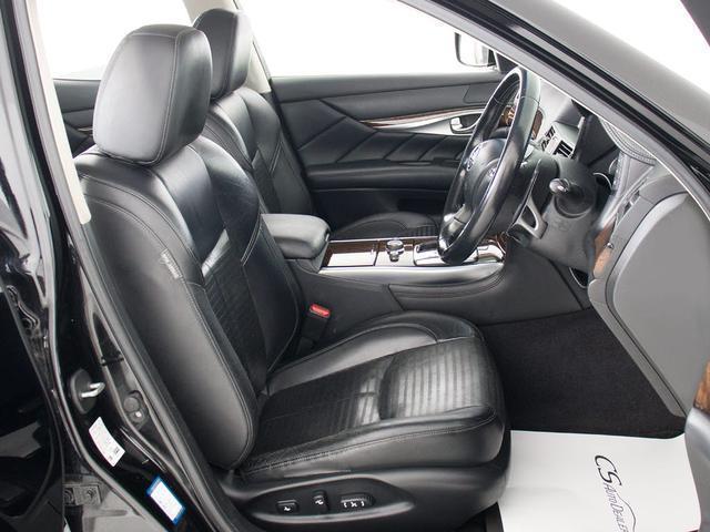 フーガ ３７０ＧＴ　タイプＳ　（２０インチアルミホイール）（純正エアロバンパー）（黒本革）（助手席オットマン）（シートヒーター）（エアシート）（ＨＤＤマルチナビ）（Ｂｌｕｅｔｏｏｔｈオーディオ）（バックモニター）（フルセグＴＶ）（24枚目）