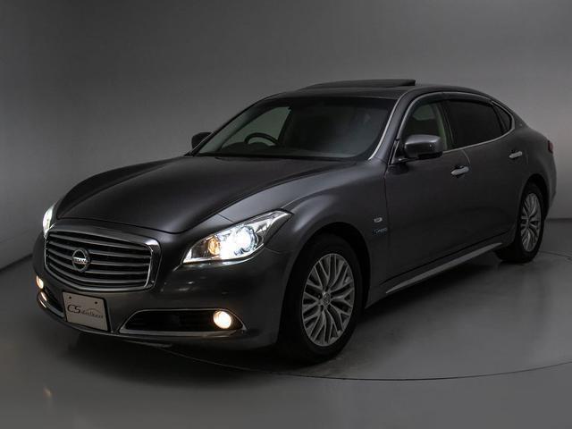 シーマ ハイブリッド VIP (禁煙車)(ワンオーナー)(サンルーフ)(BOSEサウンドスピーカー)(インテリジェントクルーズ)(後席コントロールパネル)(エアシート)(シートヒーター)(HDDマルチナビ)(Bluetooth)(20枚目)