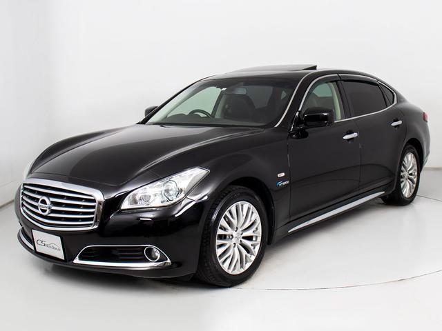 シーマ ハイブリッド　ＶＩＰ　（禁煙車）（サンルーフ）（ＢＯＳＥサウンドスピーカー）（黒本革）（インテリジェントクルーズ）（エマージェンシーブレーキ）（後席コントロールパネル）（冷暖房シート）（助手席オットマン）（ＨＤＤナビ）（14枚目）