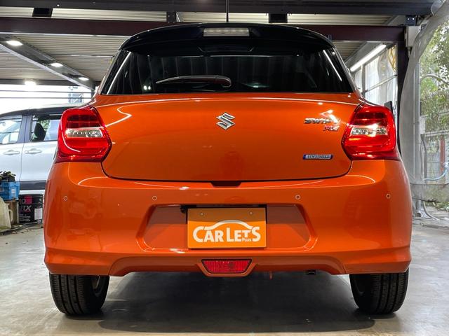 スイフト ハイブリッドRS 8インチナビ 前後ドラレコ バックカメラ ETC 純正16インチアルミホイール スズキセーフティサポート 純正フロアマット パドルシフト クルーズコントロール サイドバイザー フューエルリッドカバー(51枚目)