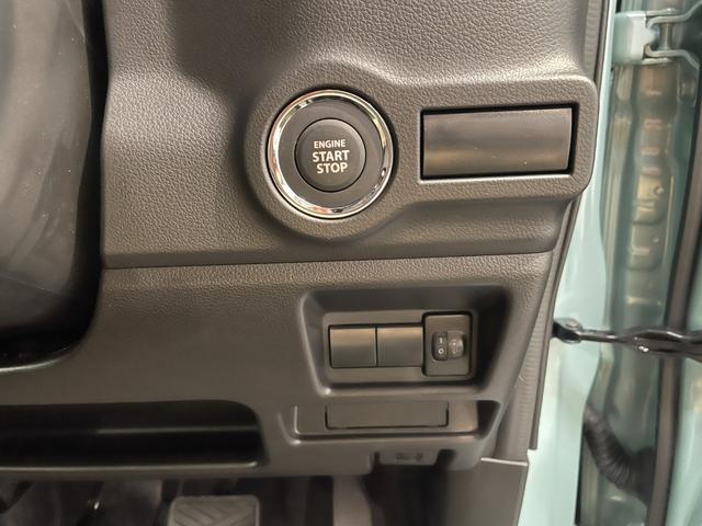 スペーシア ハイブリッドＧ　スズキセーフティー　プッシュスタート　キーフリー　オートエアコン　ステアリングリモコン　スライドドア　オートライト　レベライザー　禁煙車　高年式　試乗車（14枚目）