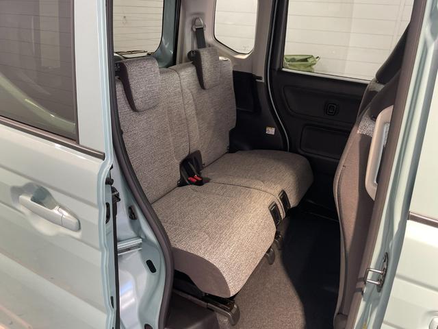 スペーシア ハイブリッドＧ　スズキセーフティー　プッシュスタート　キーフリー　オートエアコン　ステアリングリモコン　スライドドア　オートライト　レベライザー　禁煙車　高年式　試乗車（20枚目）