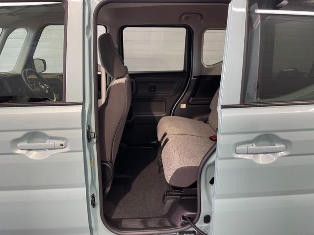 スペーシア ハイブリッドＧ　スズキセーフティー　プッシュスタート　キーフリー　オートエアコン　ステアリングリモコン　スライドドア　オートライト　レベライザー　禁煙車　高年式　試乗車（27枚目）