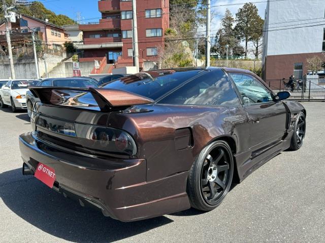 １８０ＳＸ タイプＸ　ＡＰＥＸｉパワーＦＣ　ＢＬＩＴＺブーコン　東名ＥＸマニ　ＧＰスポーツキャタライザー　ＢＲＩＤＥシート　Ｄｅｆｉメーター　外ＬＳＤ　車高調　ワイドフェンダー　インタークーラー（2枚目）