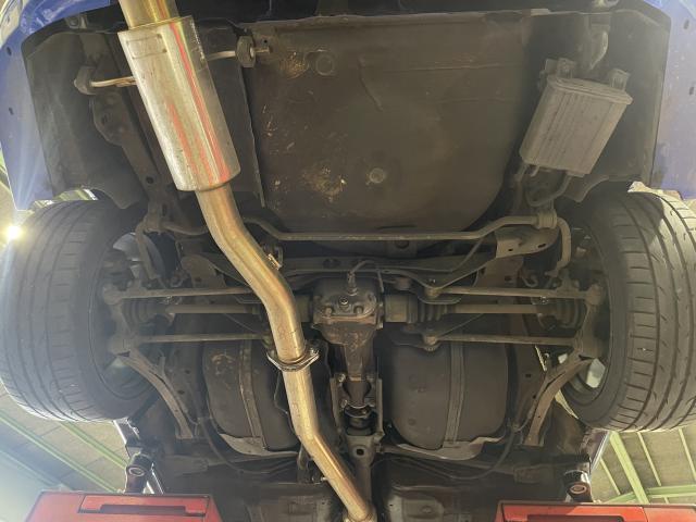 インプレッサ WRX STi HKS車高調・キャタライザー クリフォードセキュリティ ADVANアルミ(12枚目)