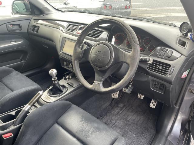 ランサー GSRエボリューションVIII MR 1オーナー ラリーアートマフラー HKSエアクリ WORKアルミ ナビTV ETC ドラレコ(3枚目)