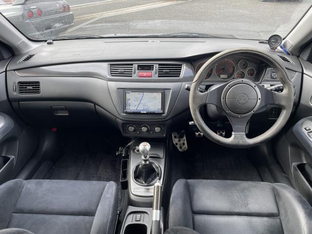 ランサー GSRエボリューションVIII MR 1オーナー ラリーアートマフラー HKSエアクリ WORKアルミ ナビTV ETC ドラレコ(13枚目)